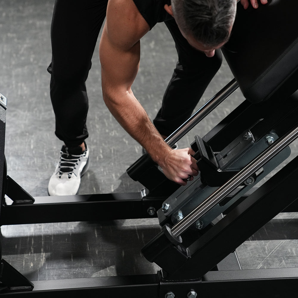 Hammer Strength Plate-Loaded Hack Squat