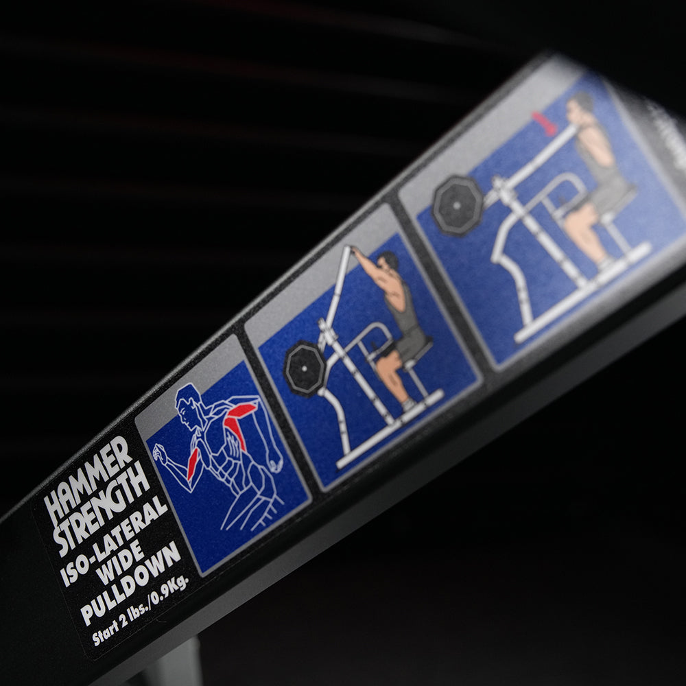 Hammer Strength Plate-Loaded Iso-Lateral Wide Pulldown