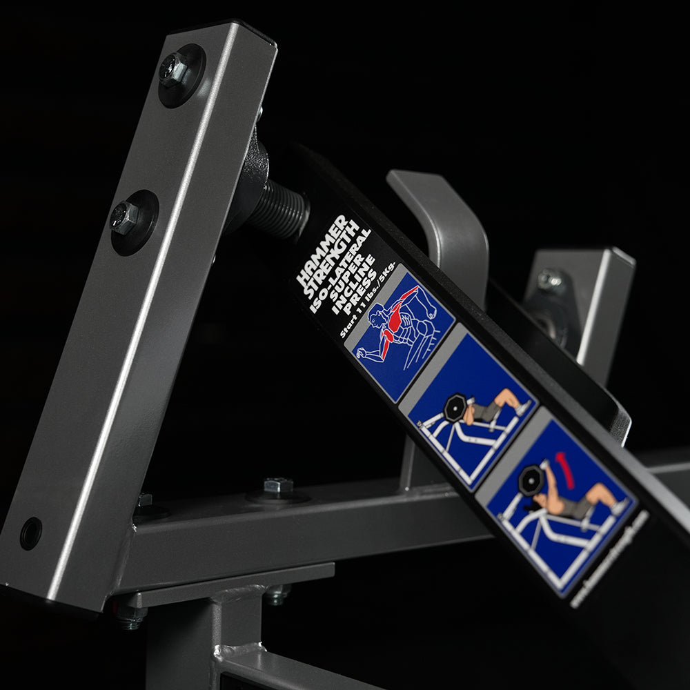 Hammer Strength Plate-Loaded Iso-Lateral Super Incline Press