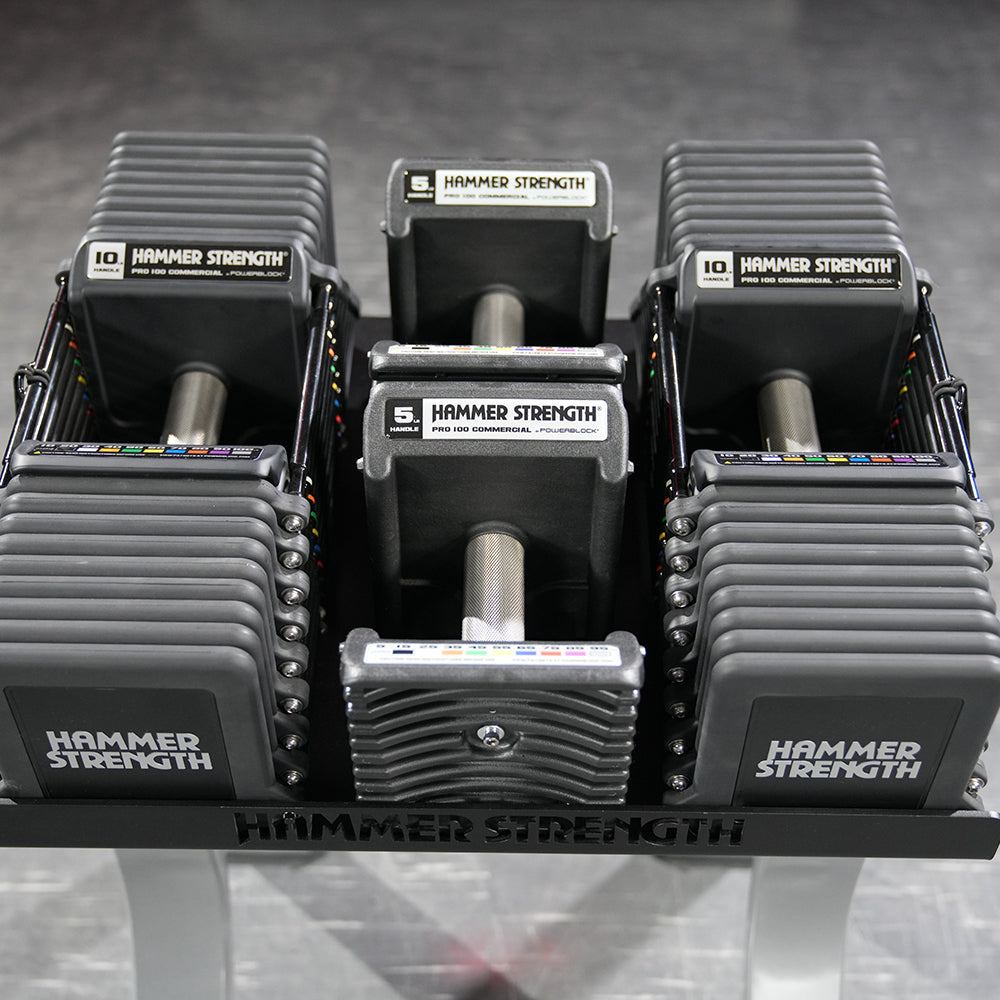 Hammer Strength Commercial PRO 100 Adjustable Dumbbells