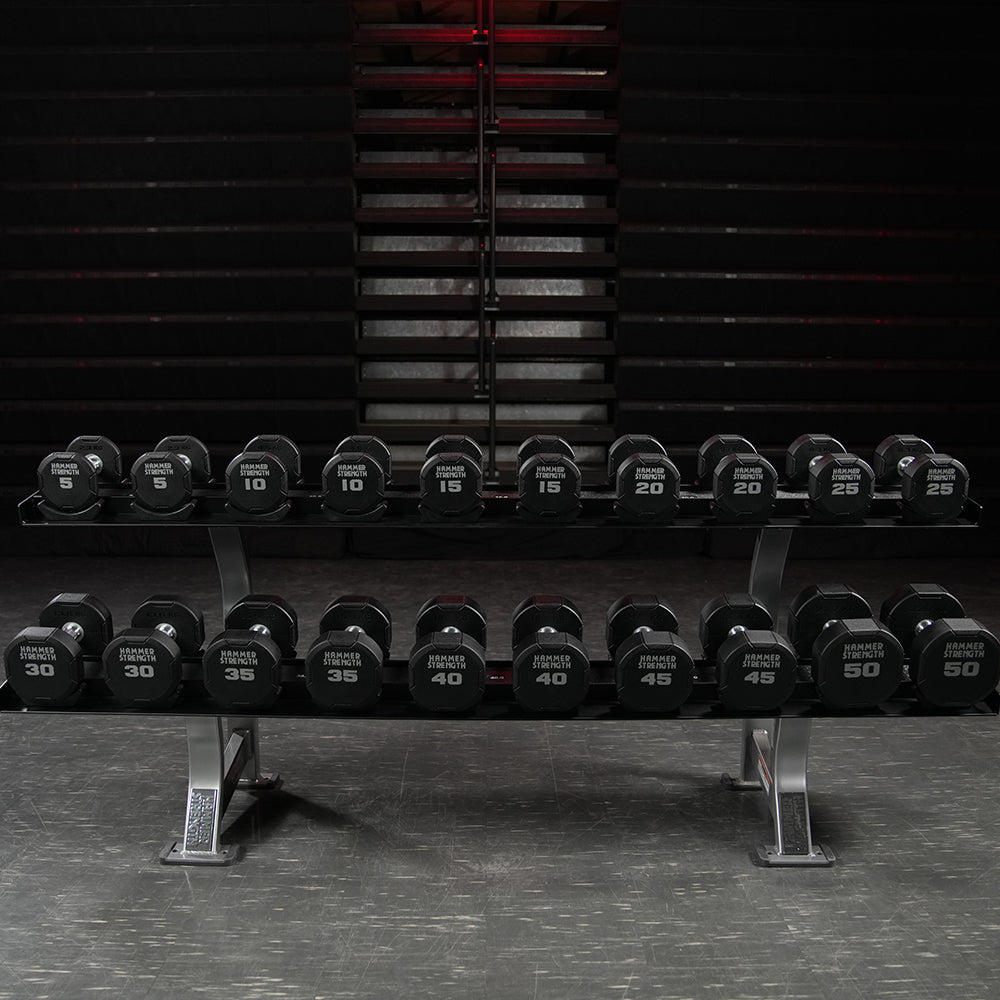 Hammer Strength Two Tier Dumbbell Rack