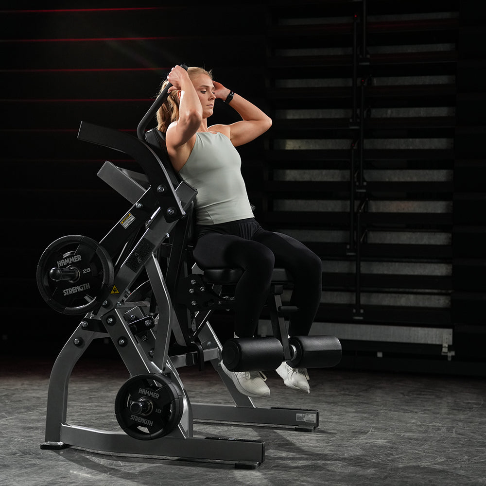 Hammer Strength Plate-Loaded Abdominal Oblique Crunch