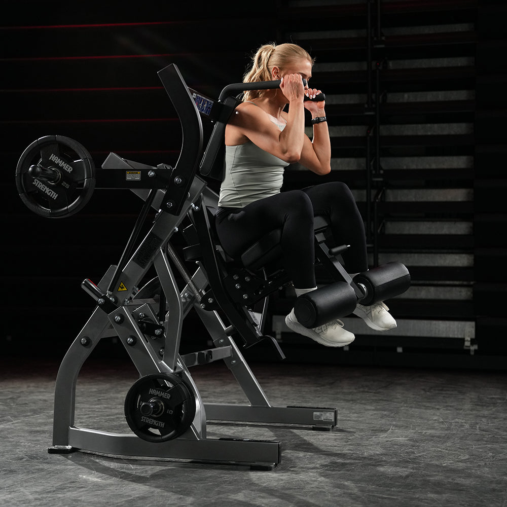 Hammer Strength Plate-Loaded Abdominal Oblique Crunch