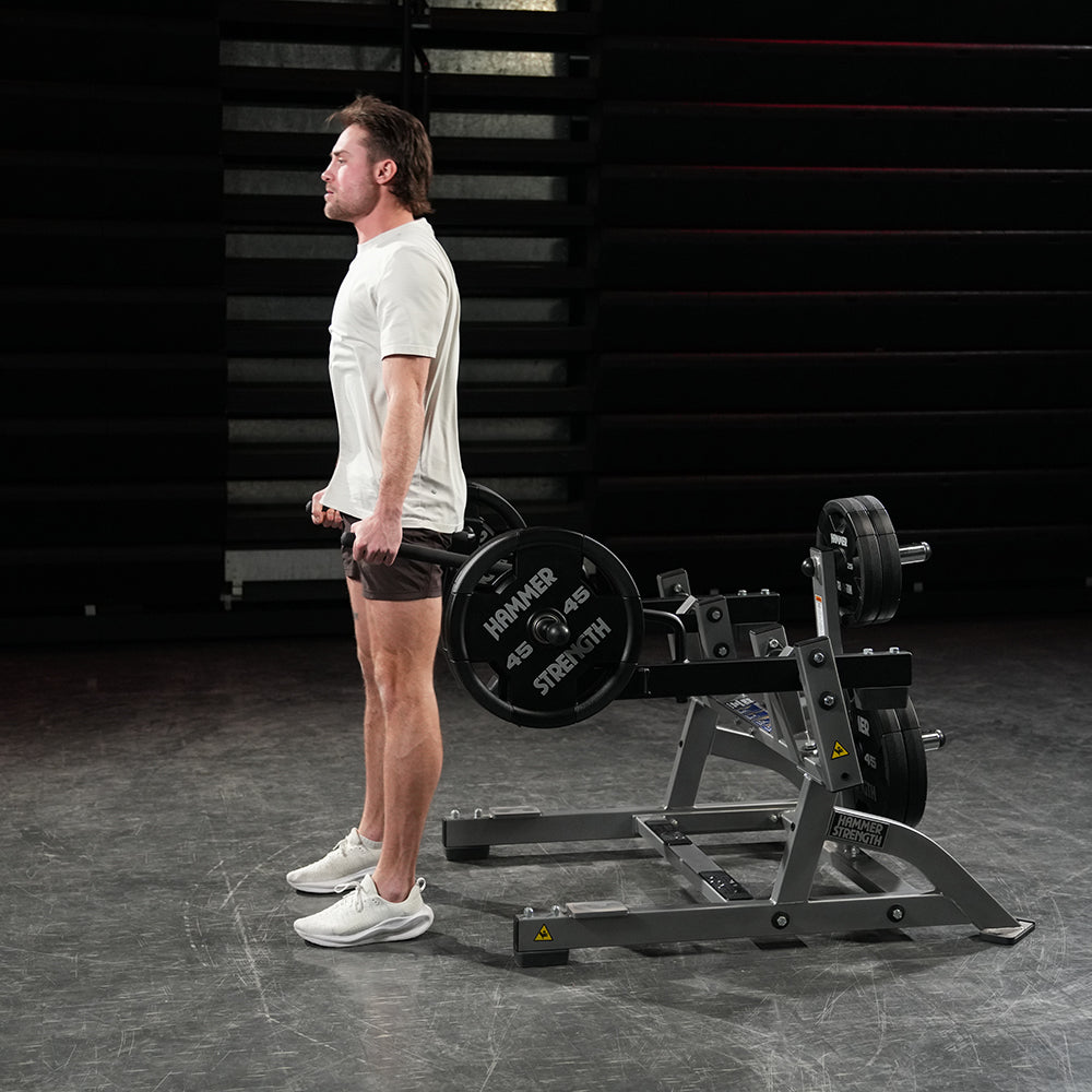 Hammer Strength Ground Base® Squat / High Pull