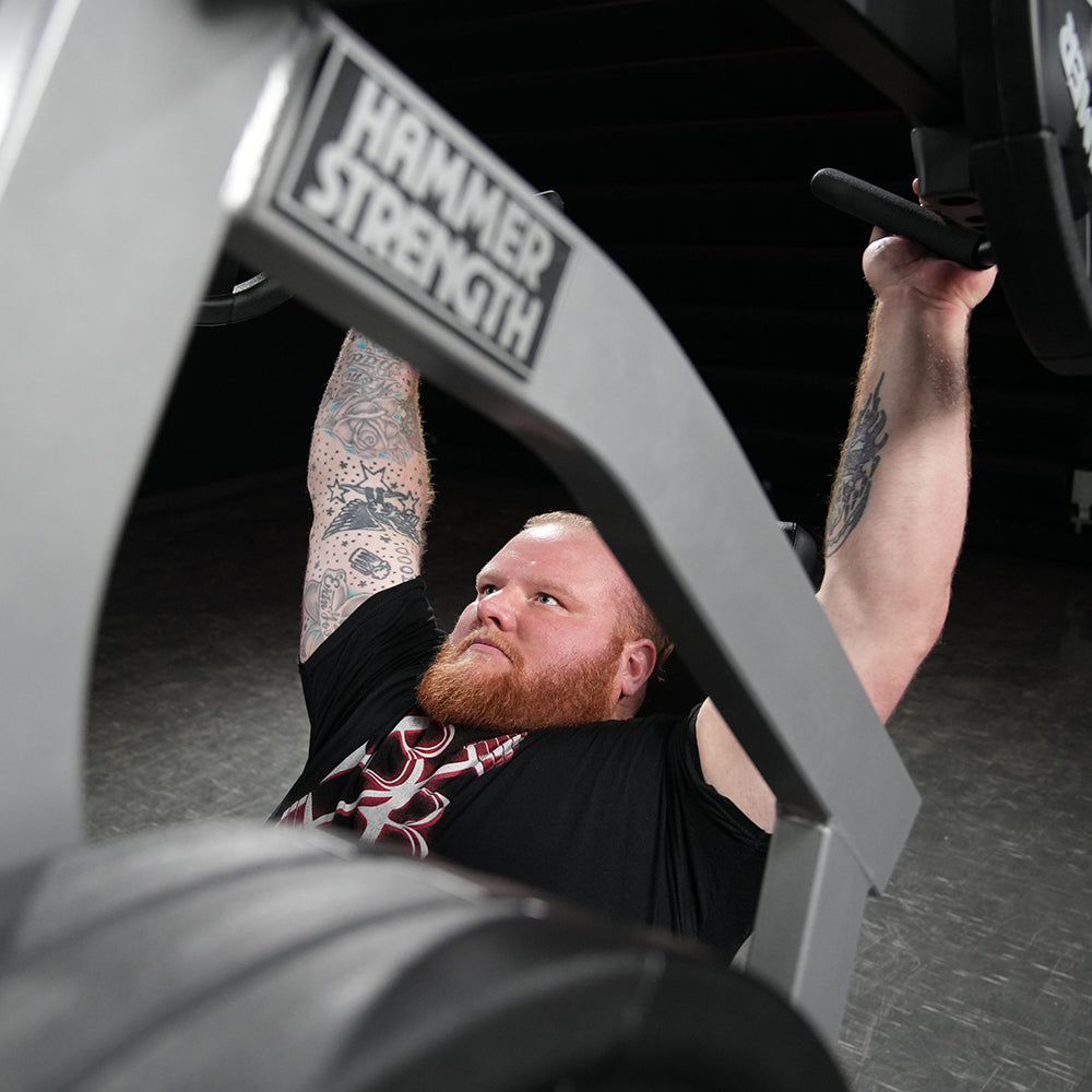 Hammer Strength Plate-Loaded Iso-Lateral Shoulder Press