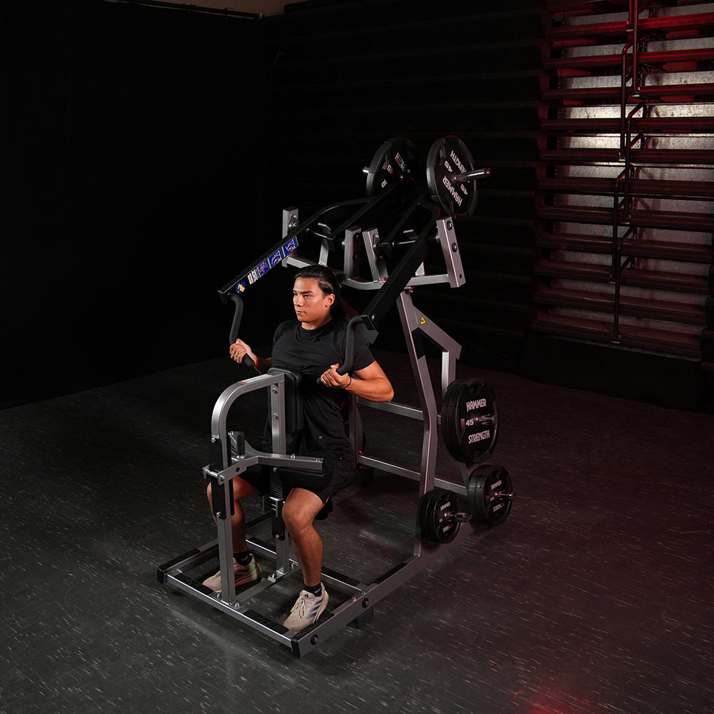 Hammer Strength Plate-Loaded Iso-Lateral Front Lat Pulldown