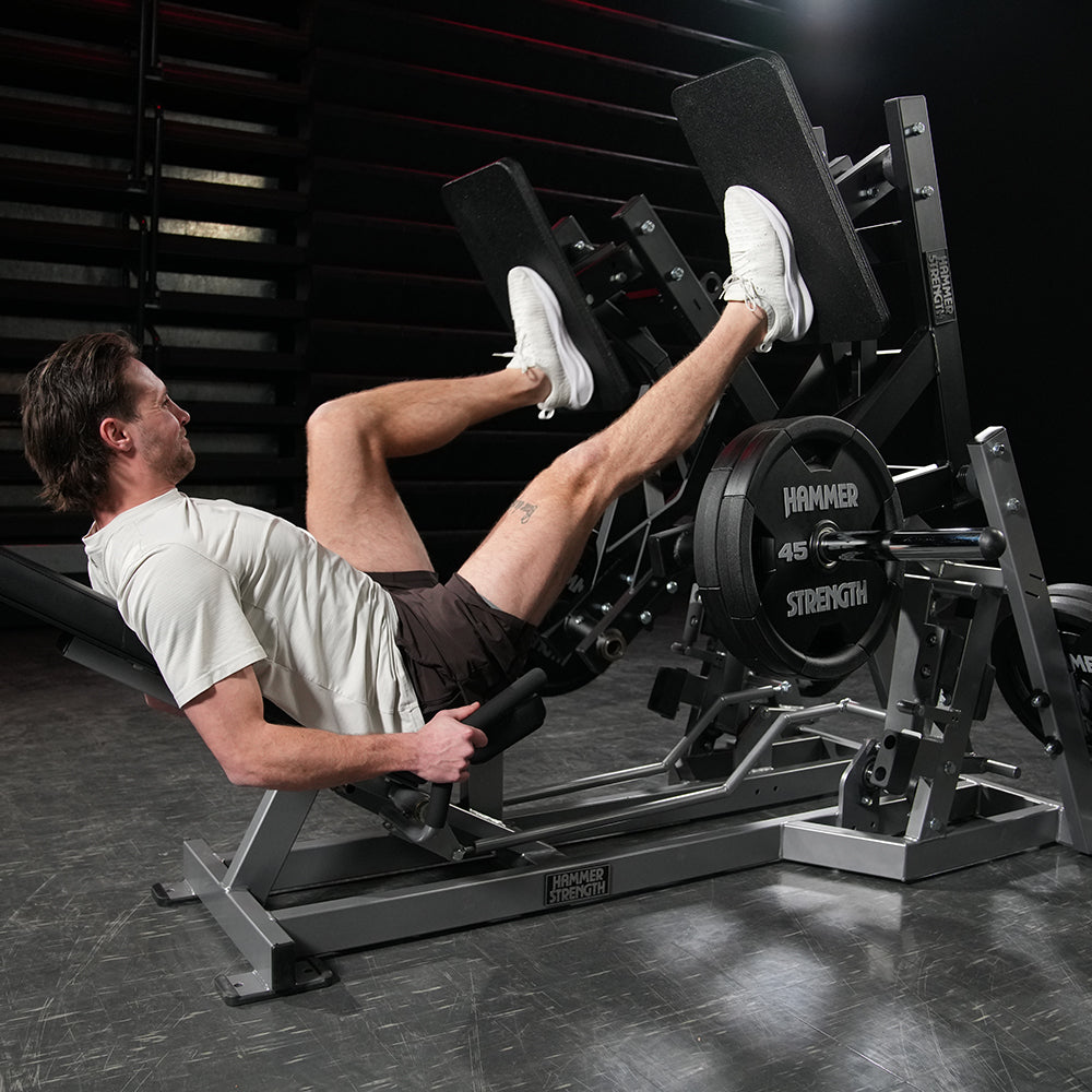 Hammer Strength Plate-Loaded Squat Press Life Fitness Shop