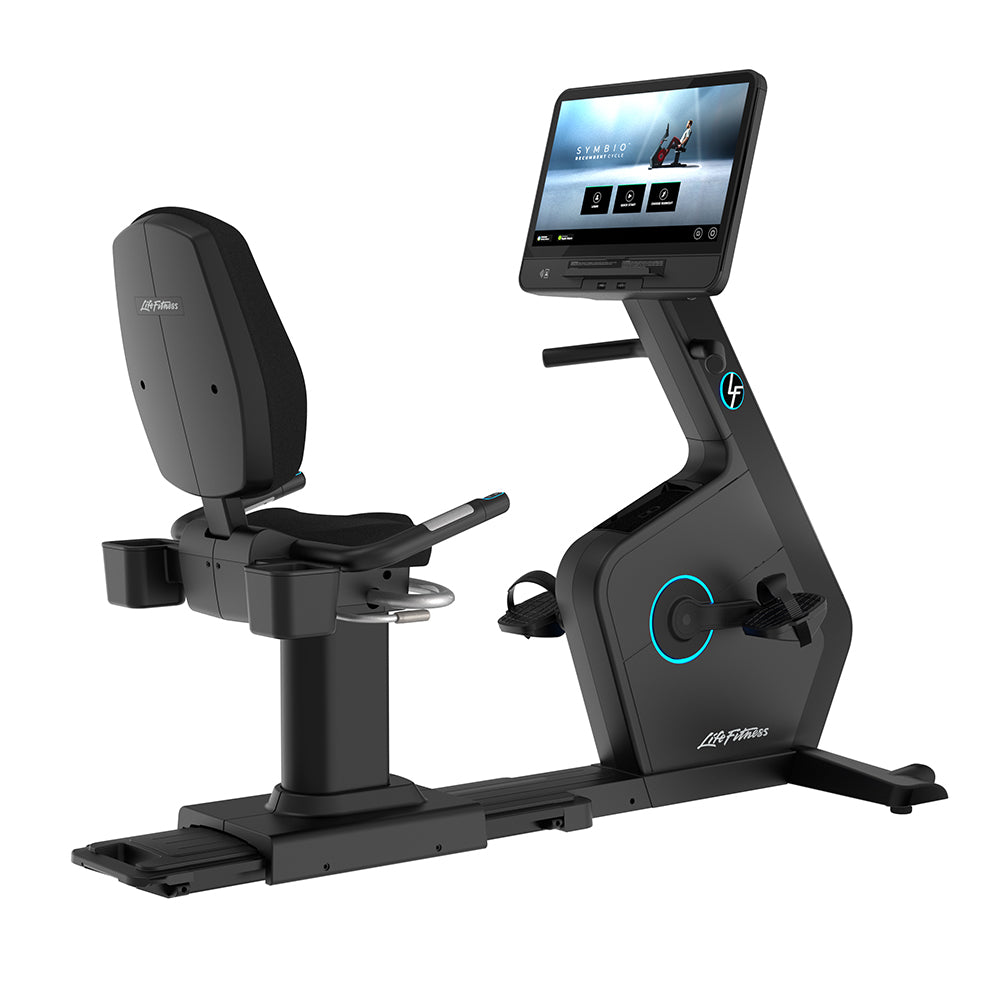 Symbio Recumbent Cycle Home Edition Charcoal | Indoor Cycling Bike | Best Stationary Bike For Home