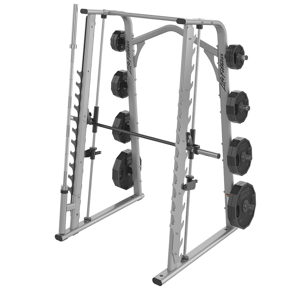 Axiom Smith Rack - with weights, platinum frame