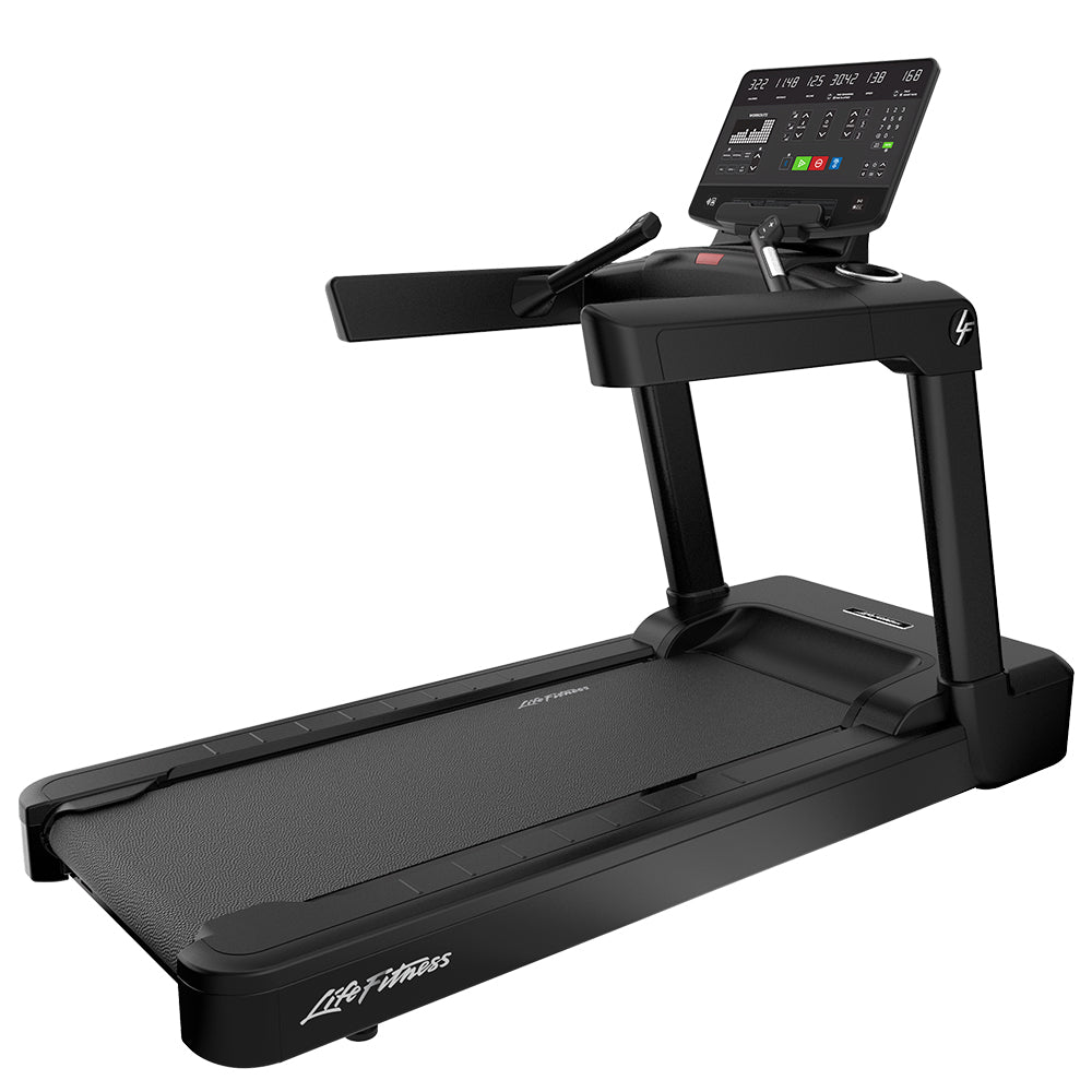 Life Fitness Club Series+ Treadmill - Black Onyx, SL Console