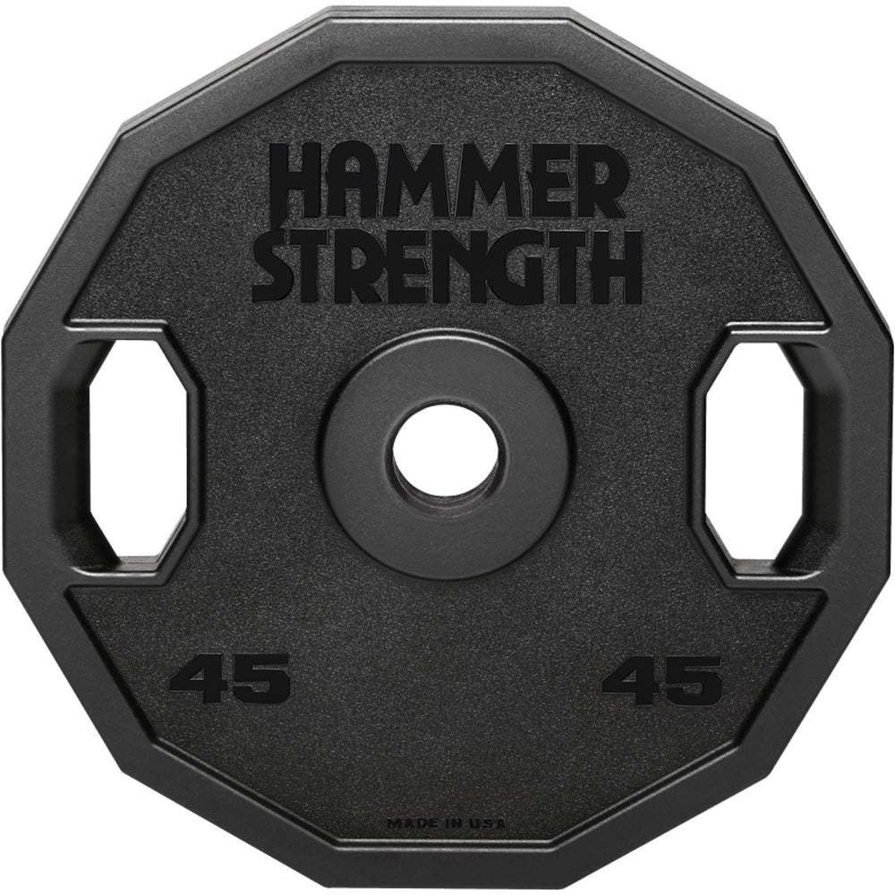 Hammer Strength 45 Pound Barbell Plate Hammer Strength Urethane 12