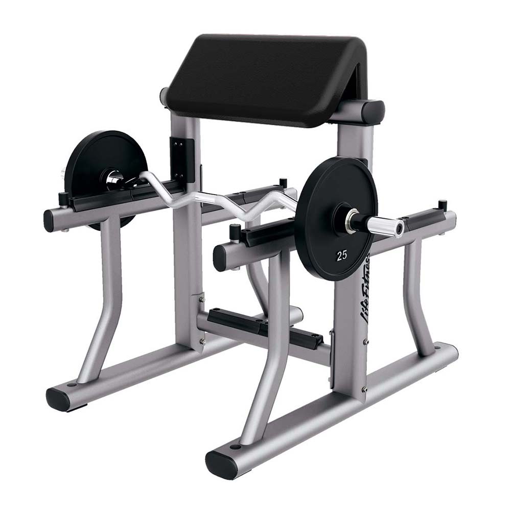 Preacher Curl Gym Bench Press Set Life Fitness Arm Curl Bench Life