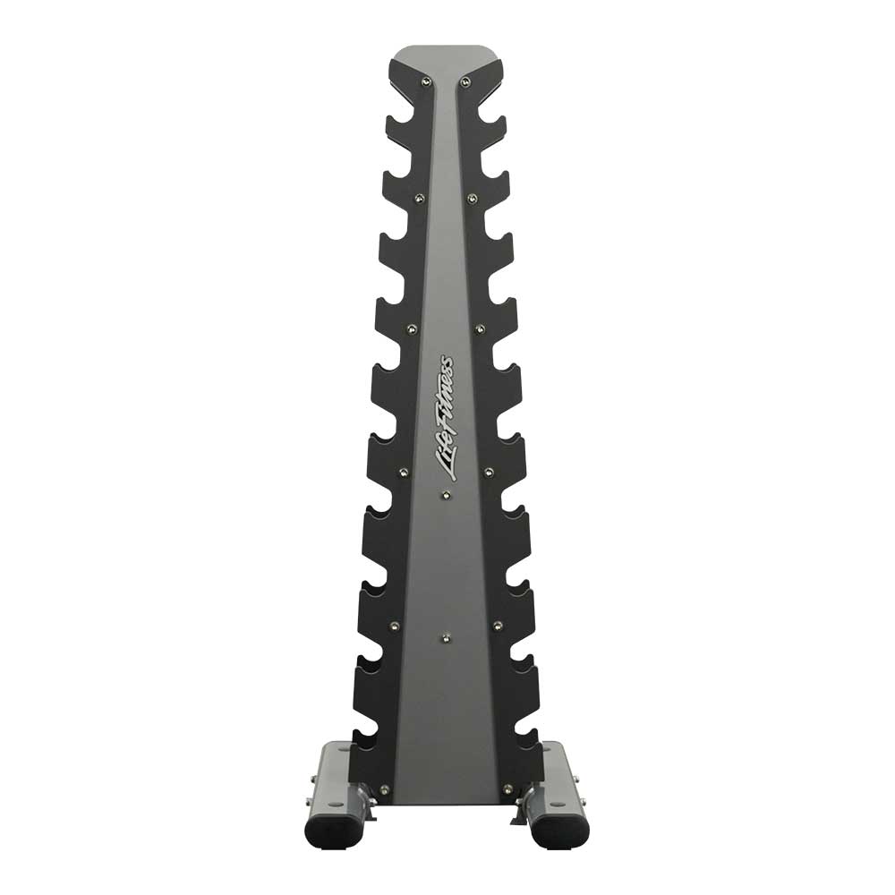 Life Fitness Vertical Dumbbell Rack - 10 Pair