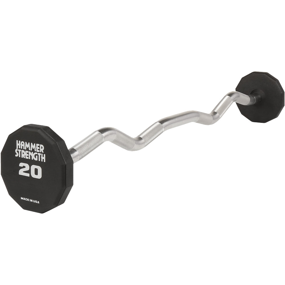 12-Sided Fixed Urethane Barbells