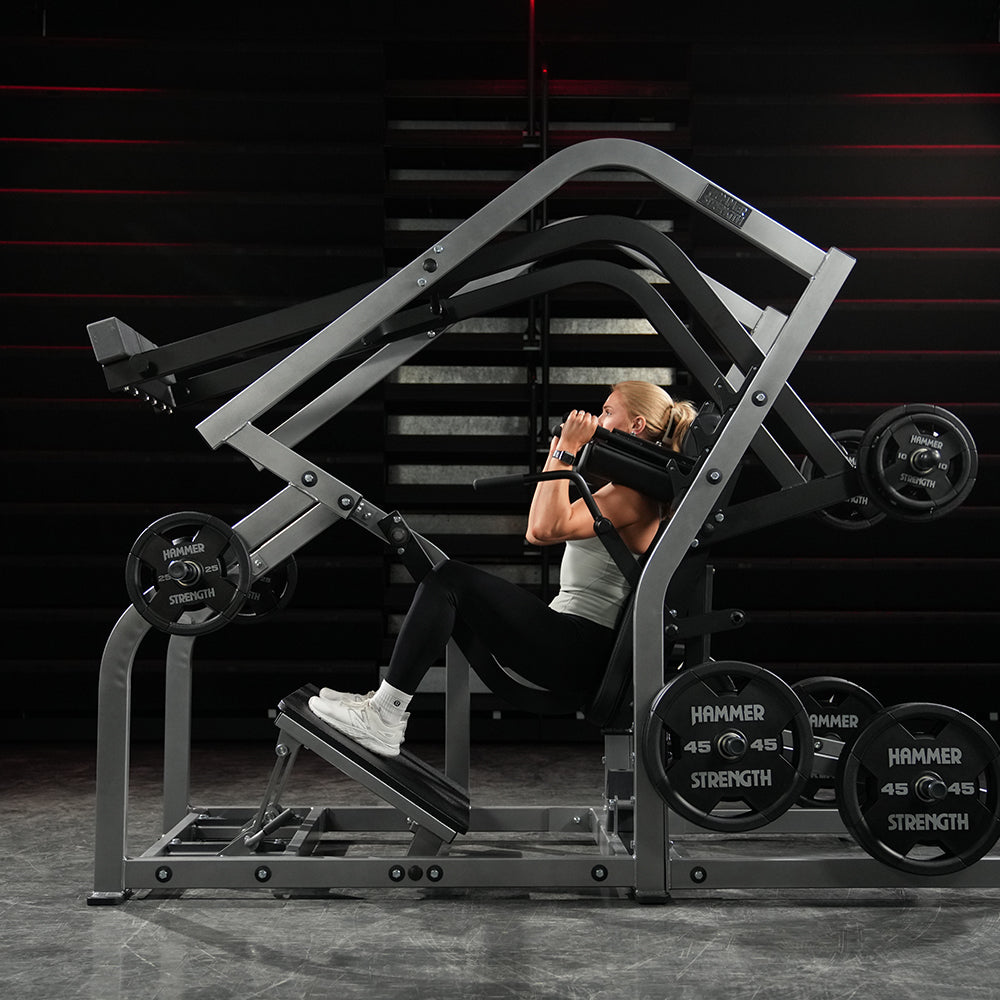 Hammer Strength Plate Loaded Pendulum-X Squat