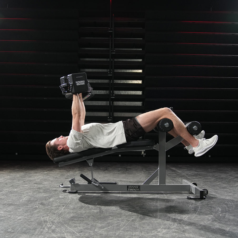 Hammer Strength Adjustable Decline Bench
