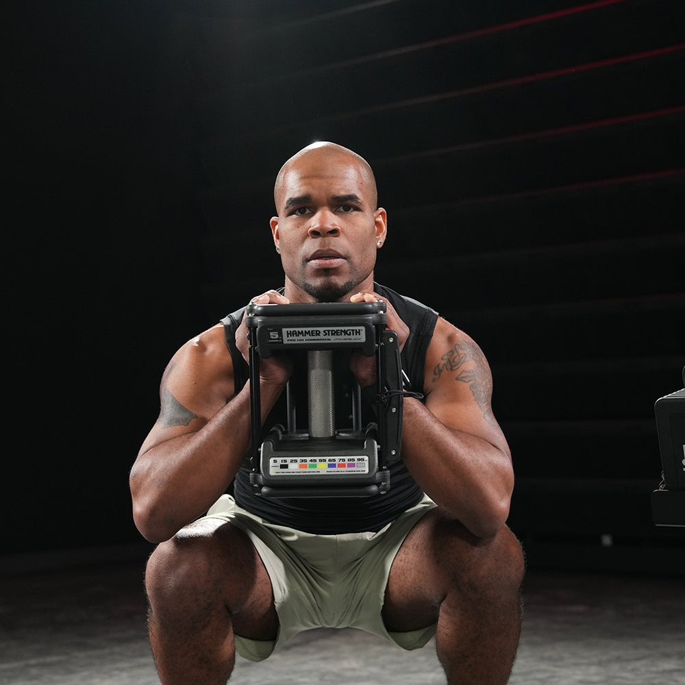 Hammer Strength Commercial PRO 100 Adjustable Dumbbells