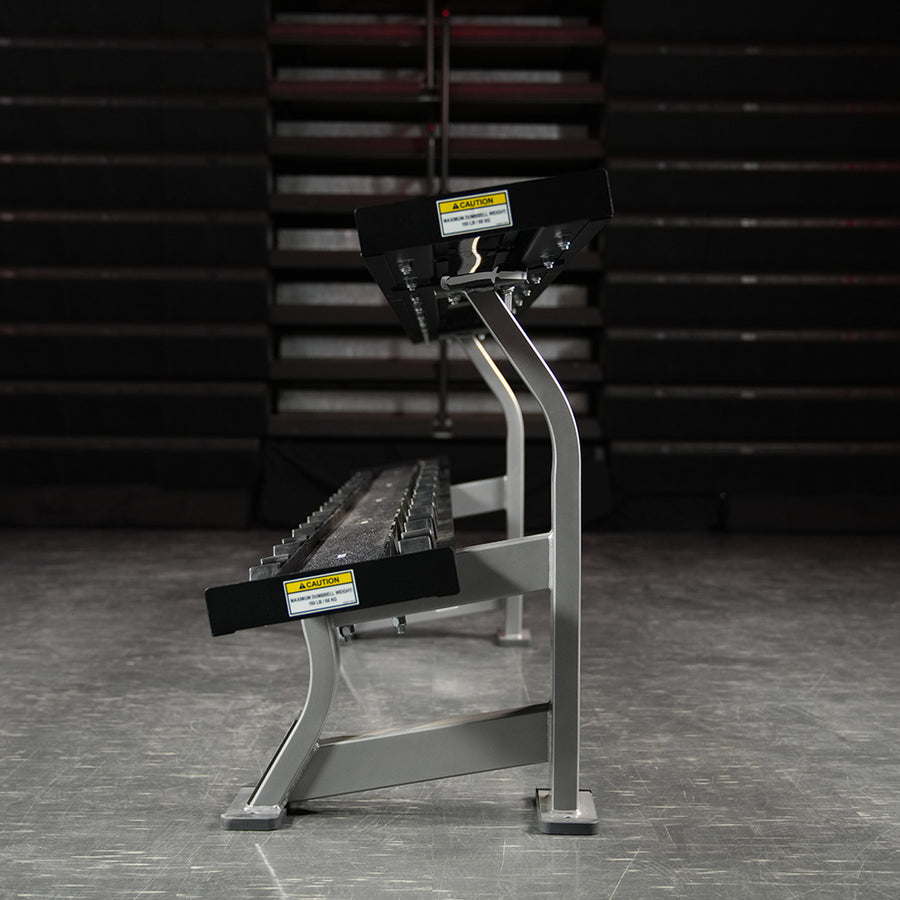 Hammer Strength Two Tier Dumbbell Rack | Life Fitness Shop