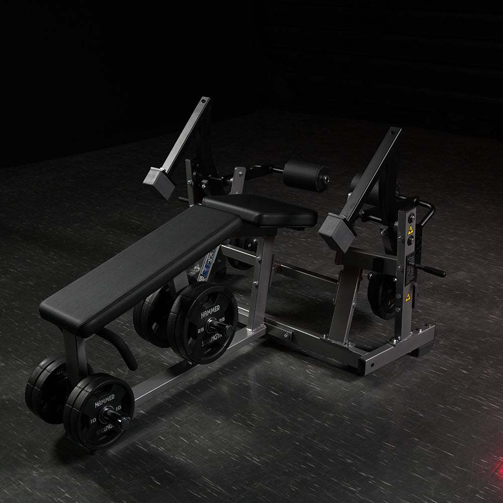 Hammer Strength Plate-Loaded Iso-Lateral Leg Curl | Life Fitness Shop