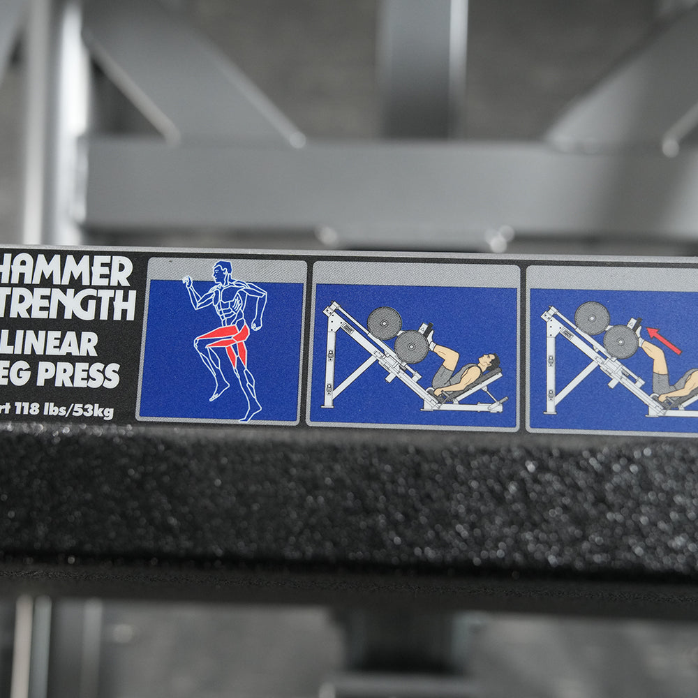 Hammer Strength Plate-Loaded Linear Leg Press