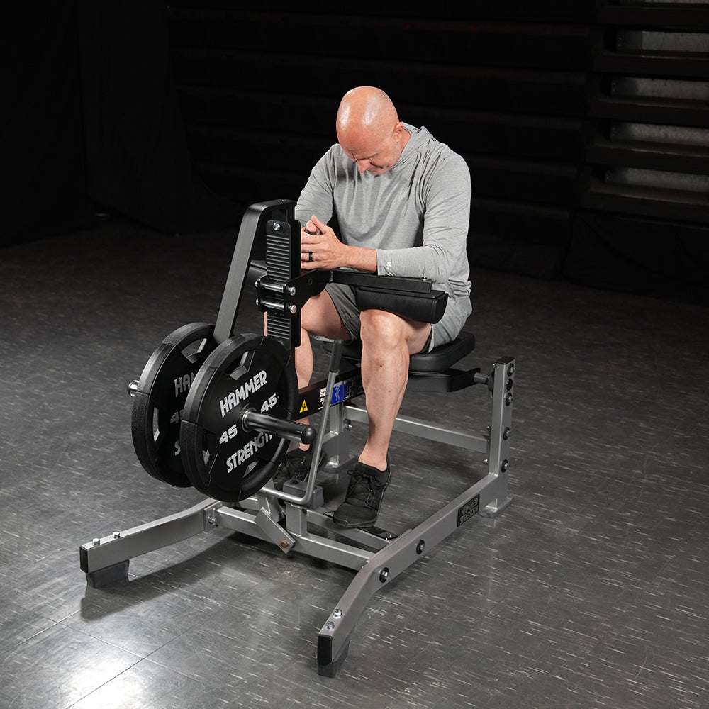Hammer Strength Plate-Loaded Seated Calf Raise