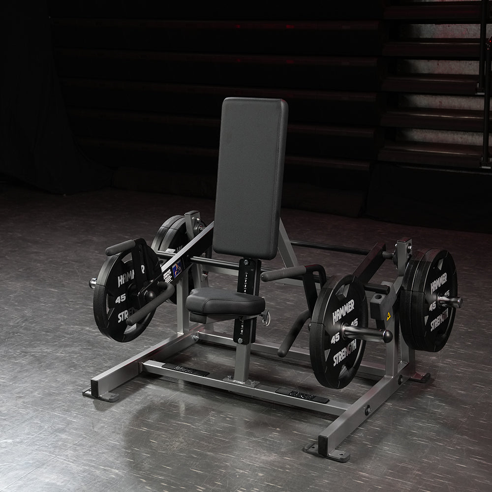 Hammer Strength Plate-Loaded Seated/Standing Shrug