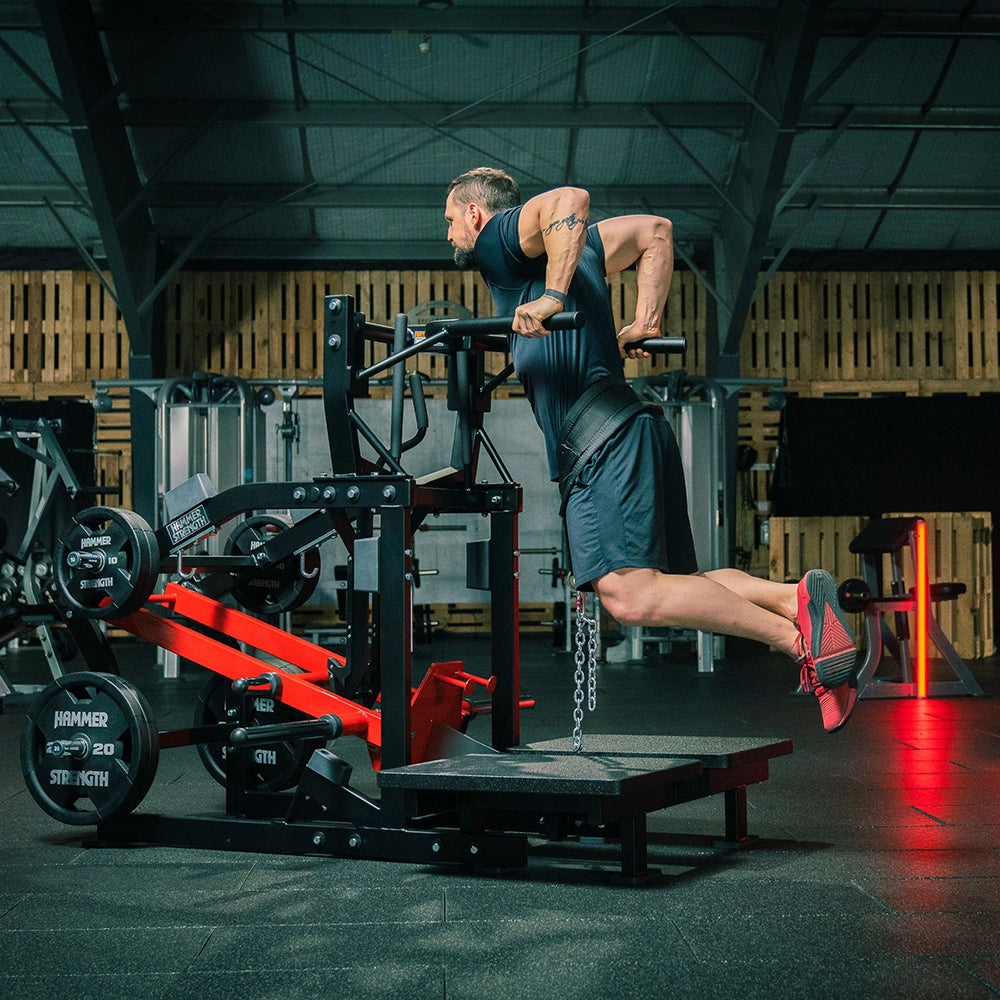 Hammer Strength Plate-Loaded Belt Squat