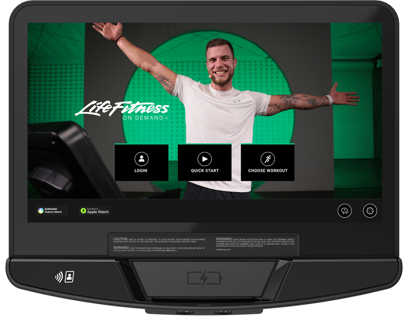 Life Fitness Discover SE4 touchscreen console