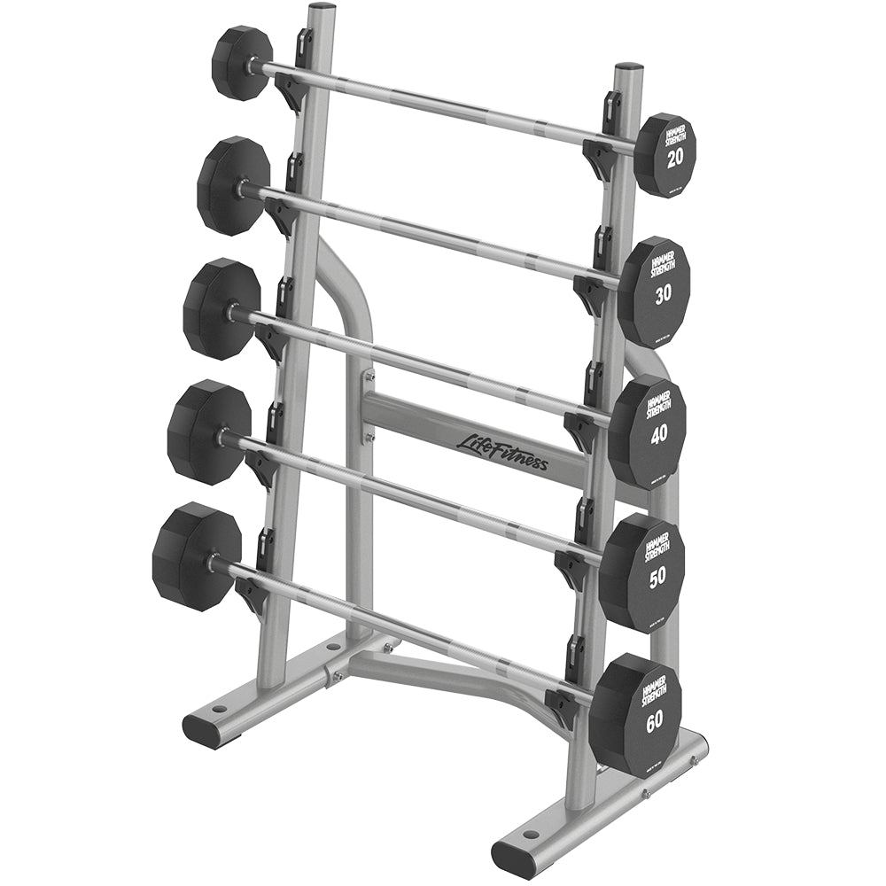 Life Fitness Barbell Rack - 5 Barbells