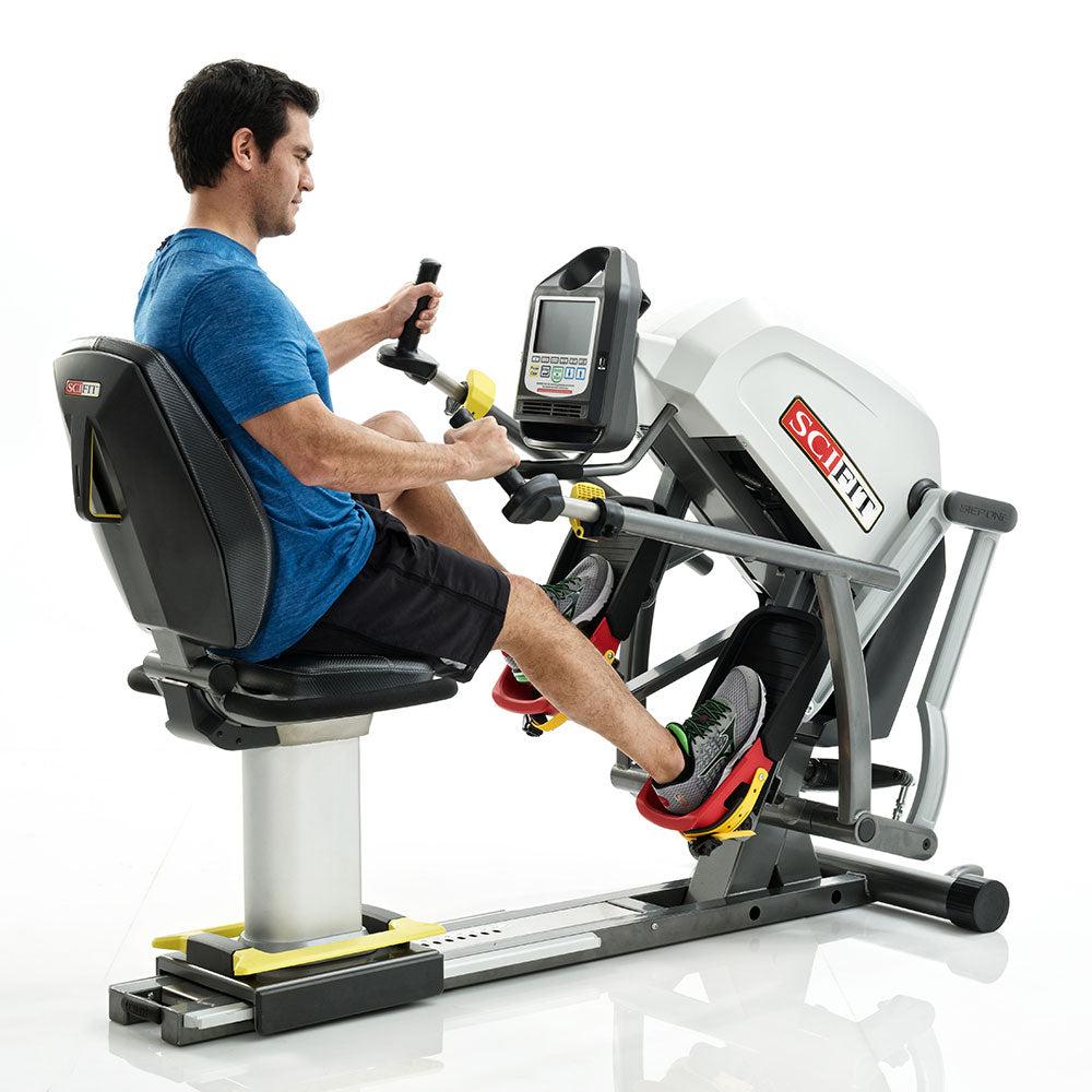 Exerciser on SCIFIT machine