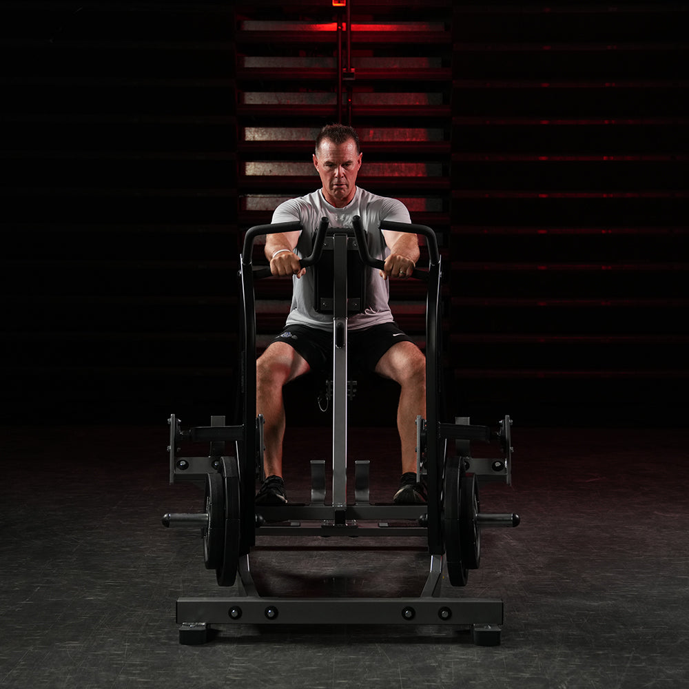 Hammer Strength Iso Rower Machine Hammer Strength Plate-Loaded Iso-Lateral Rowing | Life Fitness Shop