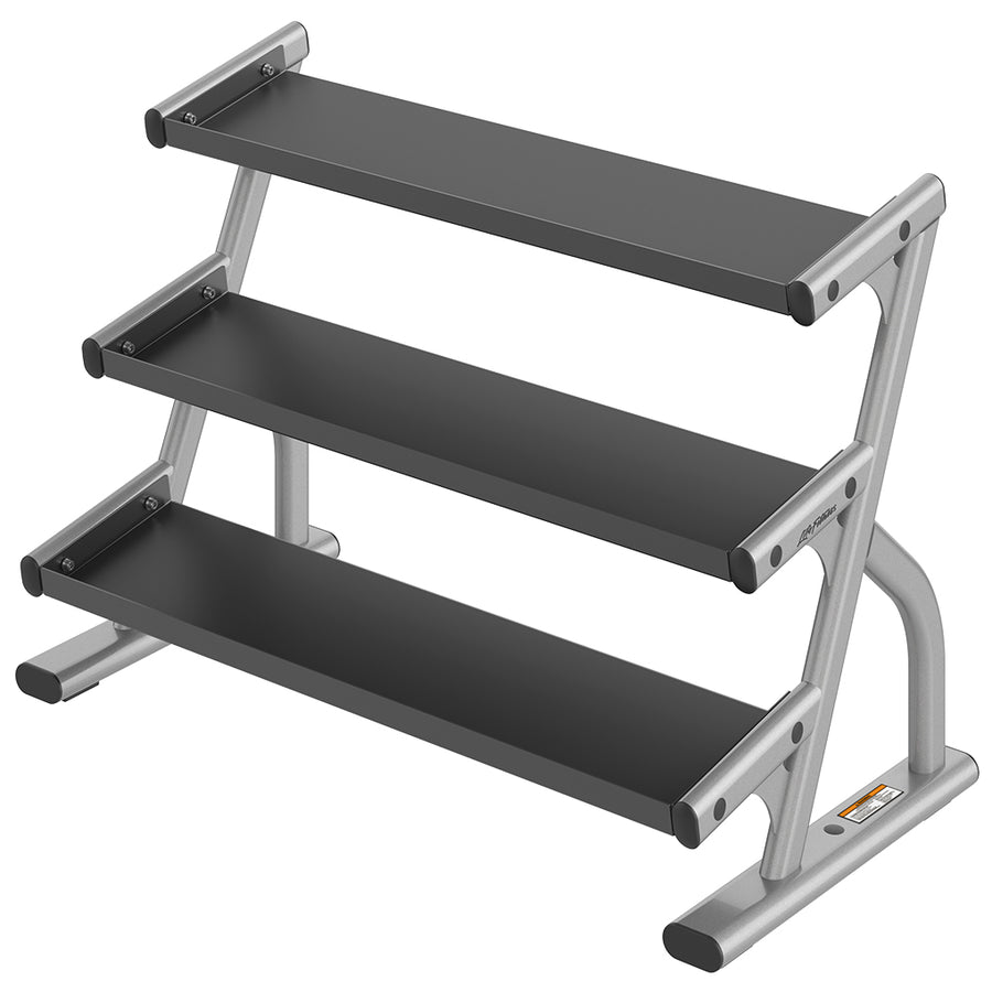 Hex Hack Rack Life Fitness 3-Tier Hex Dumbbell Rack (5-50) | Life Fitness Shop