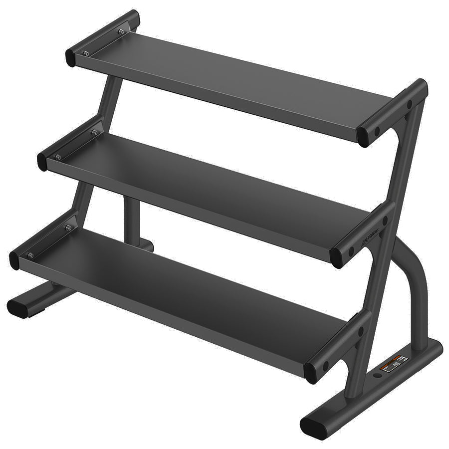 Life Fitness 3-Tier Hex Dumbbell Rack (5-50) | Life Fitness Shop