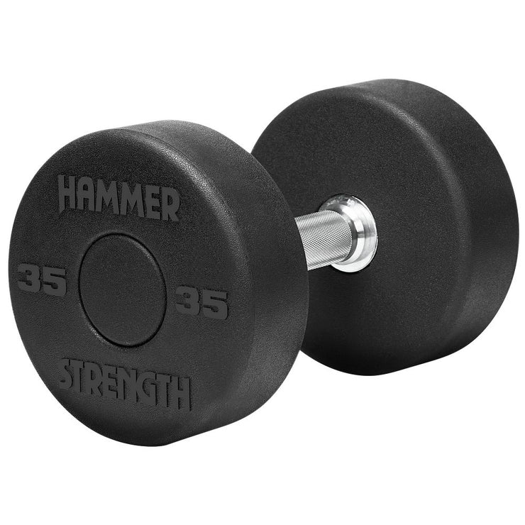 Round Rubber dumbbell - outlet