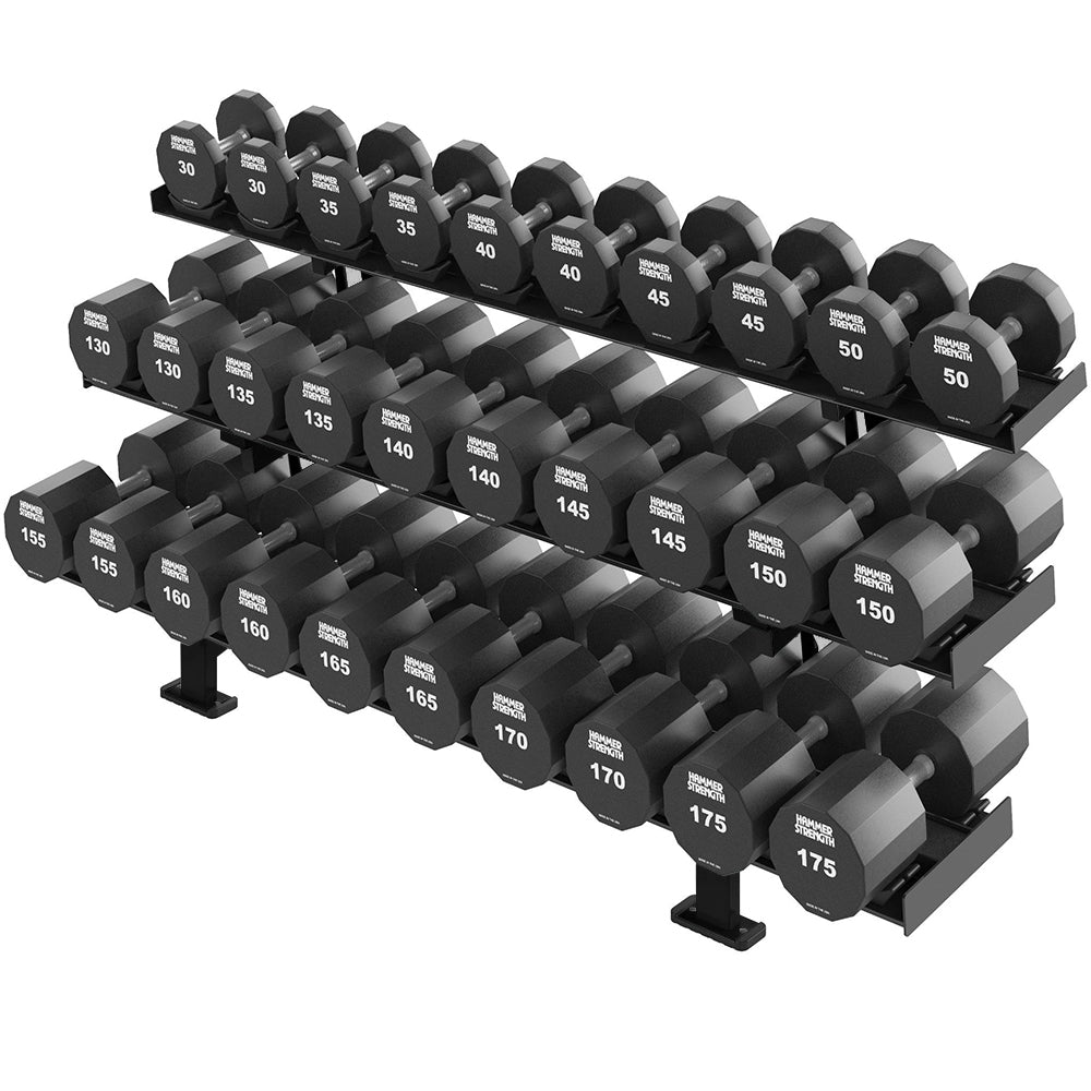 Hammer Strength Three Tier Dumbbell Rack