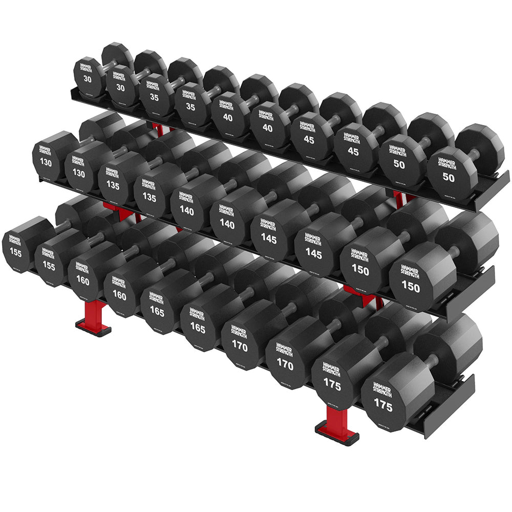 Hammer Strength Three Tier Dumbbell Rack - Open Box