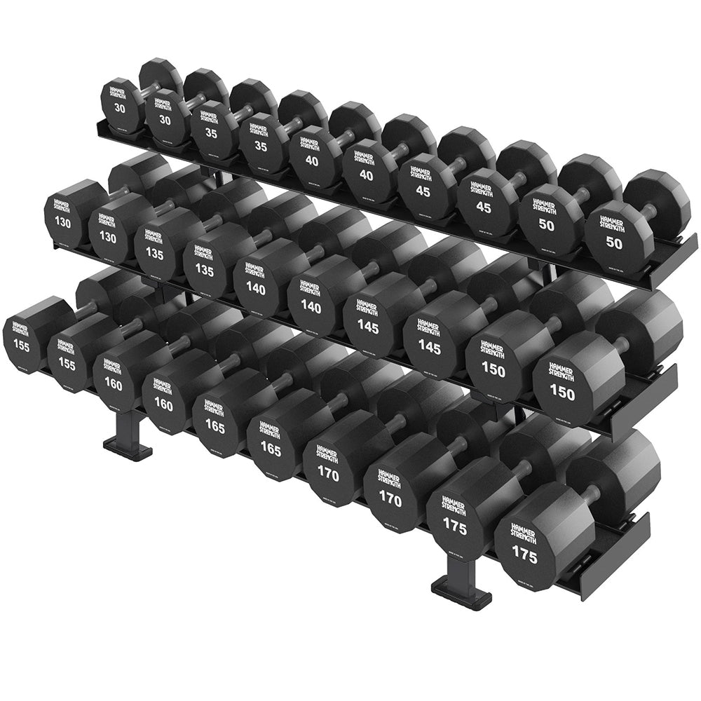 Hammer Strength Three Tier Dumbbell Rack - Outlet