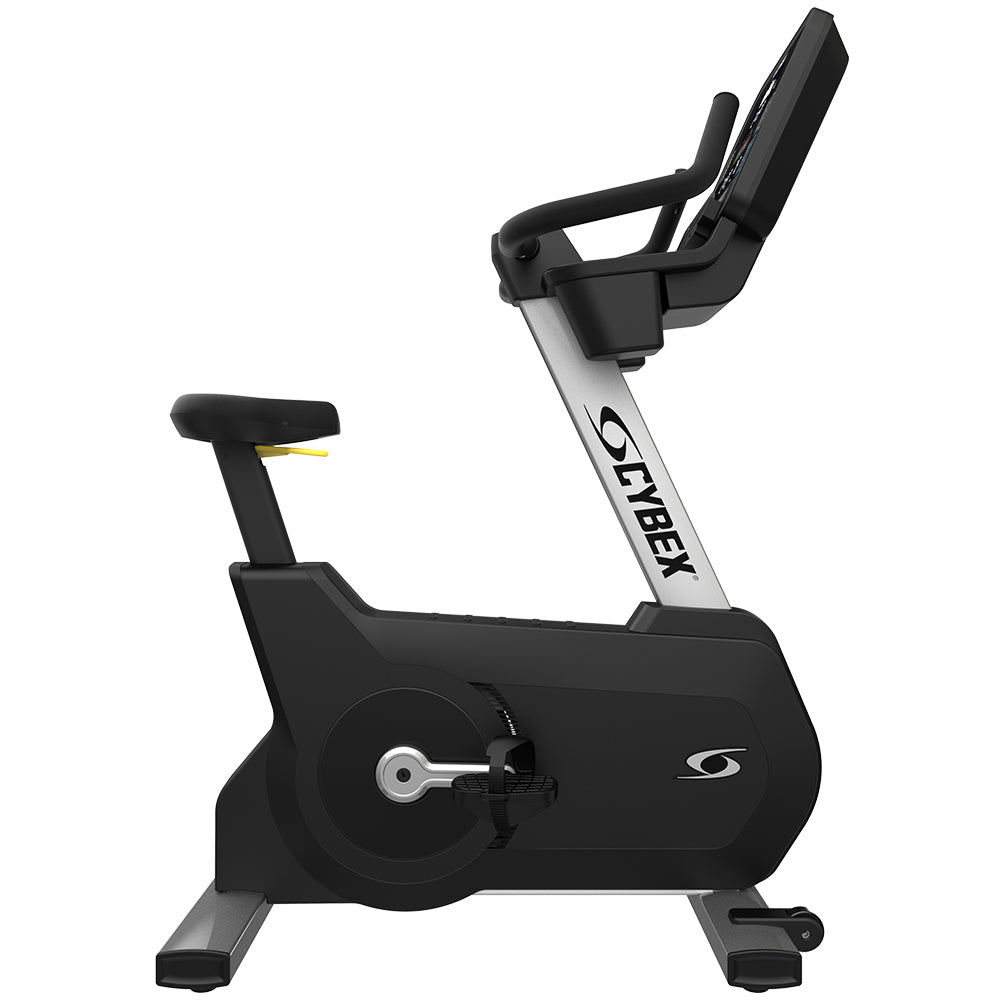 Cybex R Series Upright Bike with 50L console, side view