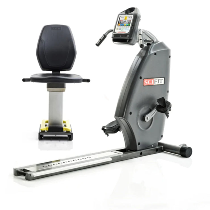 SciFit 1000R Recumbent Bike - Seat Removed for wheelchair access