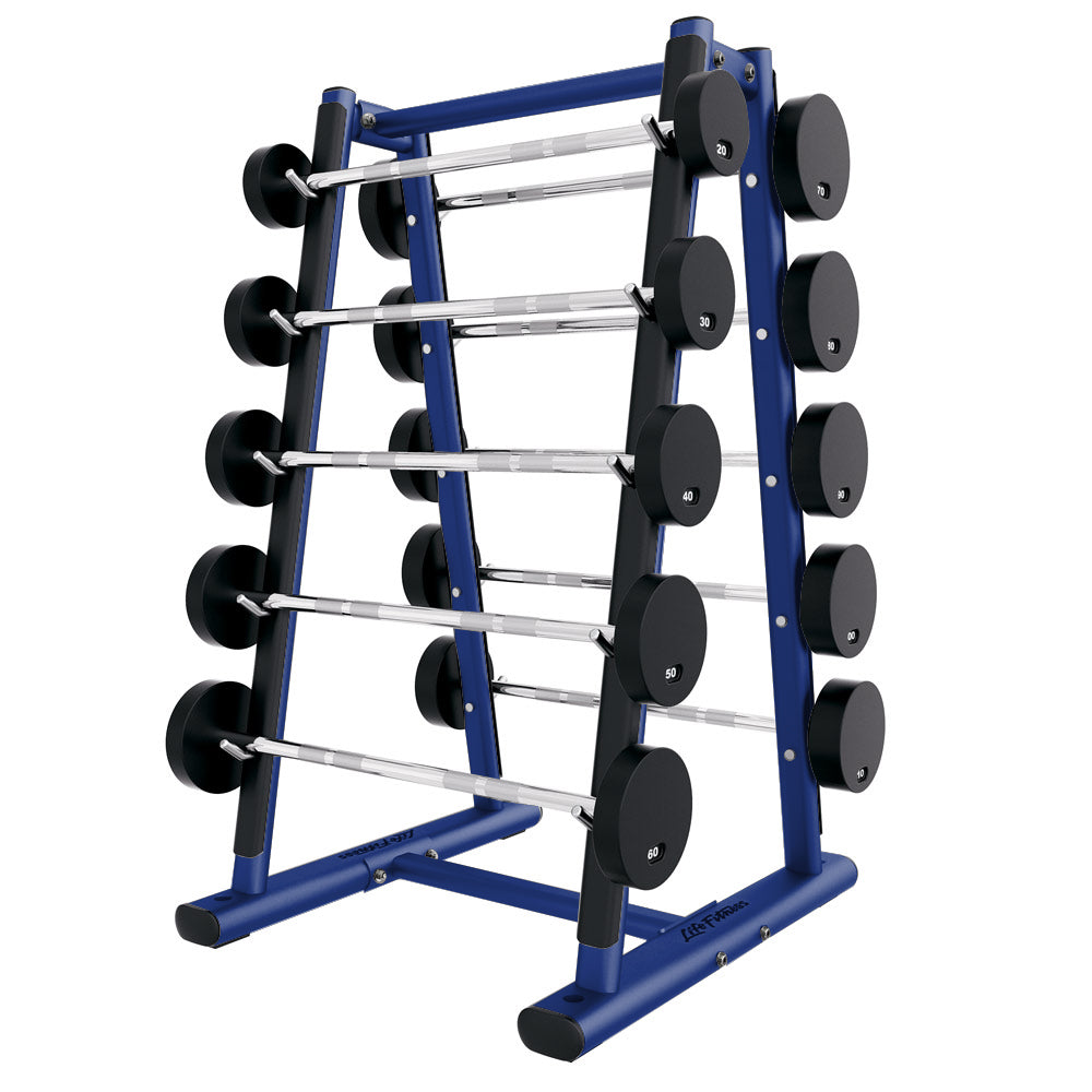 Signature Barbell Rack - Electric Blue