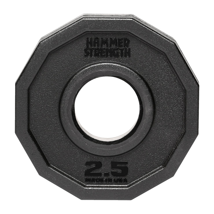 Urethane 12-Sided Olympic Plates | Hammer Strength Hammer strength olympic plates