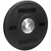 Hammer Strength Premium Rubber Black Bumper - 25 lbs