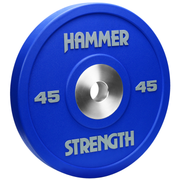 Hammer Strength Urethane Color Bumpers - 45 lbs, blue