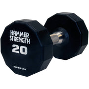 Hammer Strength 12-Sided Urethane Dumbbells - 20lbs