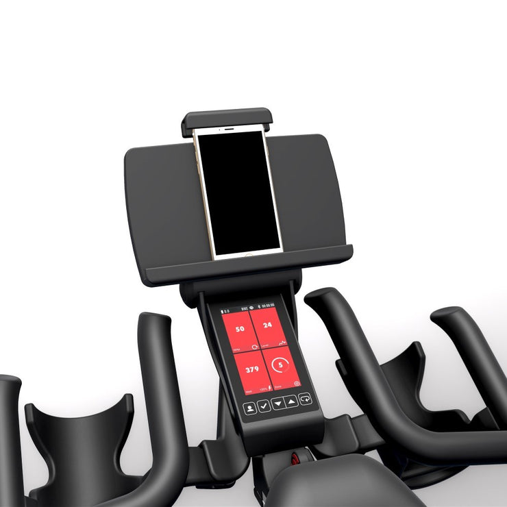 Bring Your Own Device Holder, shown on an ICG Indoor Cycle