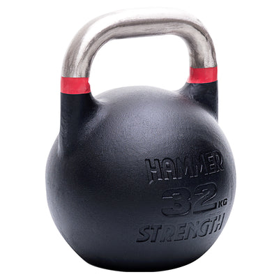 Hammer Strength Competition Kettlebells - 32KG, Red