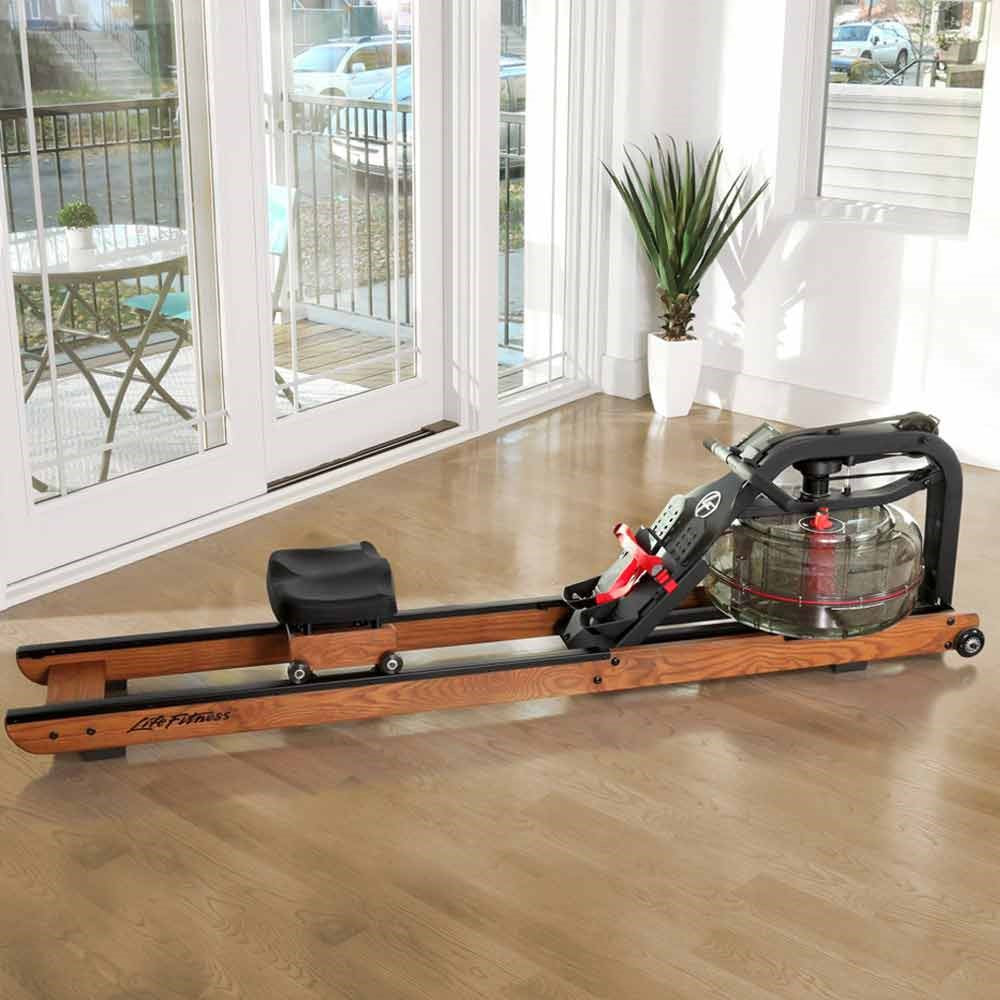 Life fitness row hx trainer wood rowing machine new arrivals