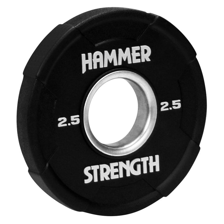 Hammer Strength Urethane Round Olympic Plates - 2.5 lbs.