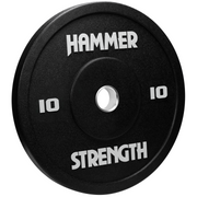 Hammer Strength Urethane Black Bumpers - 10 lbs.