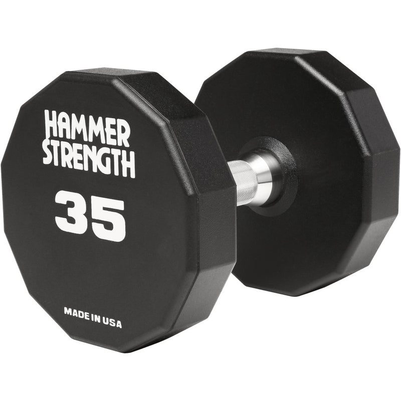 Hammer Strength 12Sided Urethane Dumbbells Life Fitness Shop